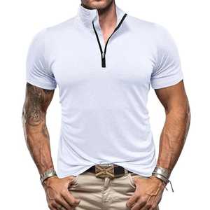 T-shirt pour homme de haute qualité 100% coton à manches courtes grande taille couleur différente vêtements pakistanais - Product Image 1