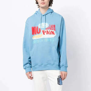 Sweat à capuche pour homme avec impression en relief, qualité supérieure, respirant, streetwear, style unique, logo personnalisé, OEM, vente en gros, marque privée - Product Image 2