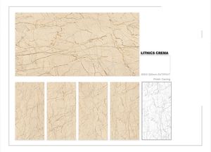 Carreaux de porcelaine modernes antibactériens 600x1200mm, finition mate antidérapante, pour usage intérieur (centre commercial, salles scolaires) - Collection CREMA - Product Image 2