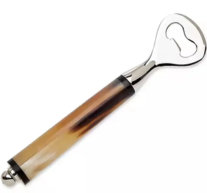 แตรใหม่แปลกใหม่เปิดขวดแบบมีแฮมฮอร์นของแท้ขวดเบียร์ไวน์เขากวางสำหรับล่าสัตว์ขนาด XL - Product Image 6