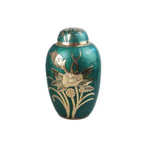 Top Selling With Cheap Price Handmade Tall Urns Funeral Accessories Metal Urn Cremation Custom Made With Top Quality - Product Image 3
