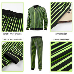 2025 haute qualité personnalisé 100% coton blanc lourd polaire survêtement Jogging Streetwear fermeture éclair survêtement pour homme - Product Image 6