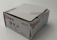 Relais de puissance à usage général IDEC 24VDC à bobine encastrable RJ2S-C-D24 DPDT (2 formes C) Plus de 2 ampères