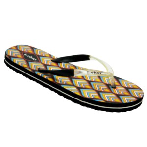 Pantoufles imprimées pour femmes pour la maison et vêtements uniques de la saison estivale - Product Image 1