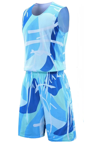 Maillot de basket-ball avec short de sport, uniformes d'entraînement sportif pour hommes - Product Image 5