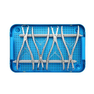 Kit de herramientas de revisión ortopédica, Extractor de tornillos quirúrgicos de acero inoxidable aprobado por CE y juego de instrumentos de extracción de tornillos rotos - Product Image 3