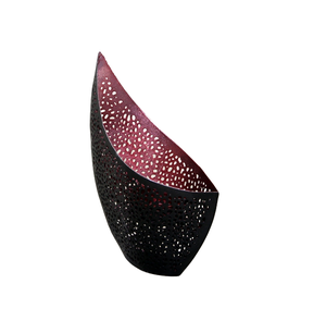 Venta caliente hierro té luz votiva soporte cobre hoja votiva vela tarro para mesa decoración del hogar personalizado hecho a mano - Product Image 1