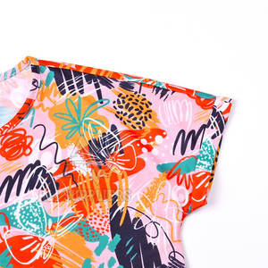 La mejor Camiseta corta personalizada de alta calidad para mujer, camisetas cortas de verano de gran tamaño de algodón en blanco para mujer - Product Image 4