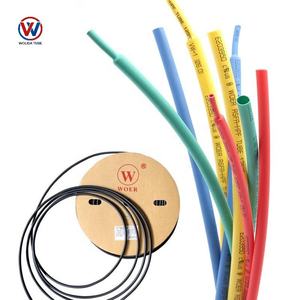 Gaine de câble électrique colorée à paroi simple WOLIDA/WOER EVA/PE, tube isolant en polyoléfine, tube thermorétractable flexible - Product Image 4