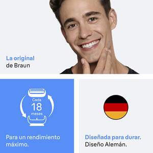 Tête de rechange pour rasoir électrique à double lame pour homme, rasage précis et lisse, compatible avec les rasoirs rotatifs pour le corps - Product Image 3