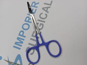 Porte-aiguille en acier inoxydable de haute qualité instruments chirurgicaux outil de suture médical pince hémostatique réutilisable courbe droite - Product Image 5