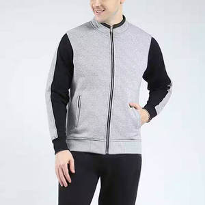 Chándales con cremallera transpirables para hombre de estilo informal 100%/chándales con cremallera para hombre con patrón personalizado de secado rápido - Product Image 6