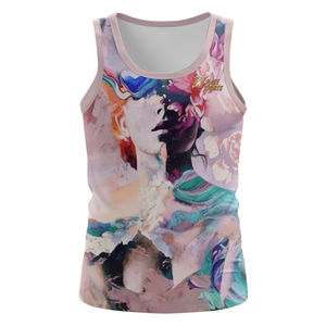 Camiseta sin mangas personalizada con estampado de sublimación de malla para hombre, camiseta de moda para hombre al por mayor - Product Image 3