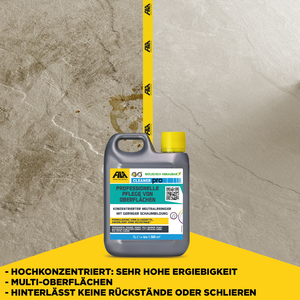 FILA Solutions CLEANER PRO Limpiador de Pisos Líquido Concentrado Neutro 1L Ecológico Baja Espuma Para Piedra, Concreto, Madera y Azulejos - Product Image 6
