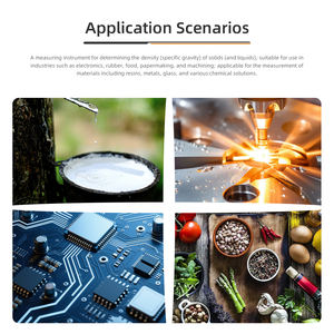 Balance électronique de précision 0,01 pour la densité et la gravité spécifique, analyseur de liquides et de solides de laboratoire avec garantie d'un an - Product Image 5