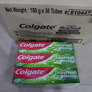 Pasta Dental Antibacteriana Colgate Maxfresh Té Verde 180g, Uso Doméstico, Blanqueamiento Bucal, Anticaries para Dientes Sensibles - Product Image 4