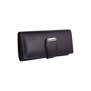 2025 nouveau Design pochette pour femmes en cuir véritable portefeuille pochette bouton pression occidental élégant Id fenêtre argent porte-carte portefeuilles - Product Image 3