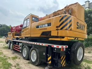 Sany utilisé 80 tonnes Stc800 grue en bon état de fonctionnement avec 50/80/100/110 tonnes camion grue boîte de vitesses/moteur/pompe/roulement 25 tonnes de base - Product Image 4