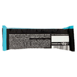 B2B Distributor High-protein <b>snack</b> Protein <b>bar</b> with vitamins, coconut and dark chocolate Italy company Equilibra - Product Image 2