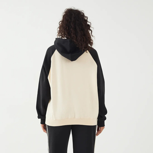 Nouveaux sweats à capuche pour femmes de qualité supérieure et tendance, port quotidien décontracté, coupe ample, épaules tombantes, couleur unie, personnalisable à l'avant - Product Image 2