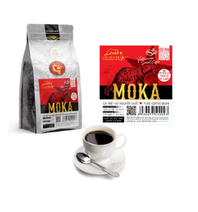 100% orgánico Premium Moka tostado vietnamita Robusta granos de café tostado medio miel procesada ISO certificado Choco Aroma 500g - Product Image 4