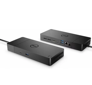 WD19S 10 in 1 USB-C 노트북 도킹 스테이션 (델 컴퓨터 부품용, 130W 어댑터 전원 공급 장치 포함, 비즈니스용, 새 상품) - Product Image 1