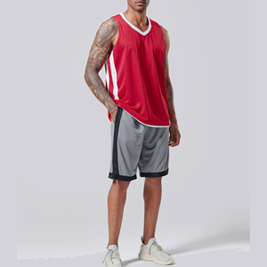 Maillot de basket-ball réversible de haute qualité, coupe confortable personnalisée, polyester, imprimé, maillot de basket-ball d'été, maillot d'équipe sportive - Product Image 3