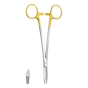 Soporte de aguja Olsen Hegar con tijeras, tijeras de sutura, tijeras dentales, instrumentos quirúrgicos de Rohail Industries - Product Image 3