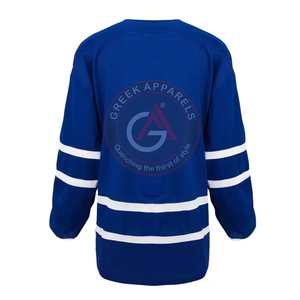 Camiseta de hockey sobre hielo sublimada para hombre, camiseta de hockey sobre hielo OEM personalizada, camiseta de hockey sobre hielo cómoda y transpirable - Product Image 6