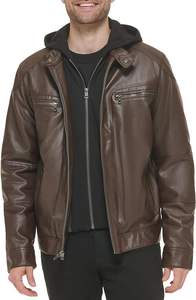 Veste en cuir d'agneau véritable de mode d'automne pour hommes de haute qualité en noir respirant écologique à séchage rapide personnalisable élégant - Product Image 3