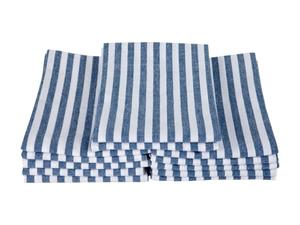 Lot de 12 serviettes rayées jetables à séchage rapide 100% coton personnalisables pour l'entretien du golf et de la voiture Technique tissée - Product Image 2