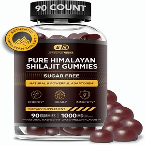 Gomitas de suplementos herbales modernas para el bienestar diario, polvo de Shilajit conveniente, vitalidad de energía inmune sabrosa salvaje - Product Image 2