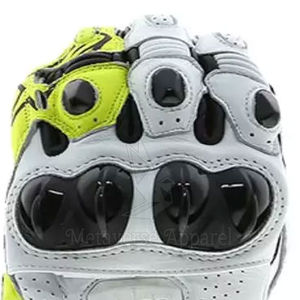 Gants de moto en cuir véritable de haute qualité, respirants, protection UV, isolés thermiquement, personnalisables, fournis directement par l'usine - Product Image 5