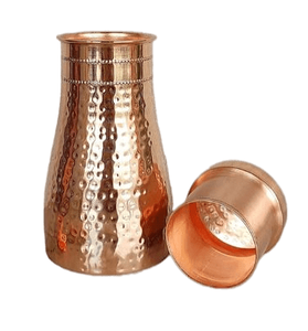 หม้อต้มน้ำตาลทองแดงดีไซน์แบบตอกคุณภาพสูงฝาความจุ1ลิตรเป็นมิตรกับสิ่งแวดล้อม - Product Image 3