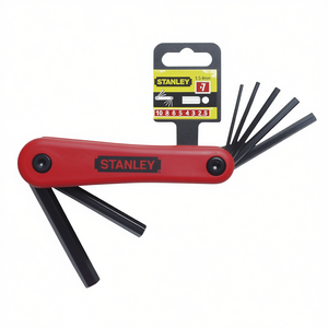 Jeu de clés hexagonales pliantes Stanley de 12 pièces, 7 tailles métriques (1,5-6 mm) - Product Image 2