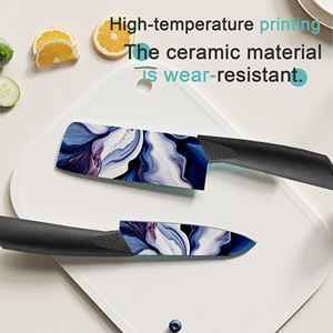 2 ensembles de couteaux de chef pliants en céramique, en plastique, ambidextres, compatibles lave-vaisselle, haute qualité, vente en gros, nouvelle tendance 2026, écologiques - Product Image 4