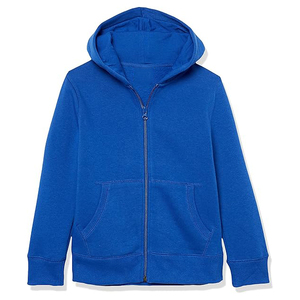 Comfort zipper hoodie <b>neutral</b> tone relaxed silhouette soft touch lightweight midlayer casual apparel - Product Image 1