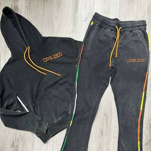 ชุดวอร์มฤดูหนาวแบบยูนิเซ็กซ์ ขายส่ง เสื้อฮู้ดกันหนาวแบบเรียบง่าย สпорตแวร์ คุณภาพพรีเมียม ผ้าฝ้าย 100% ระบายอากาศได้ดี นุ่มสบาย - Product Image 5