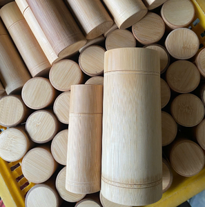 Eco-Friendly Bamboo <b>Tube</b> Biodegradable <b>Natural</b> Storage for Personal Care Products with Custom Logo | Vietnam OEM - Product Image 3