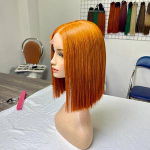 CHAUDE!!! CHAUDE!!! CHAUDE!!! Cheveux vietnamiens bruts toutes couleurs os droit avant de lacet perruques cheveux pour les femmes noires nigérian - Product Image 2