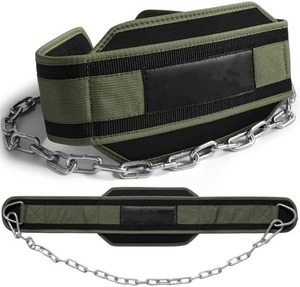 Có thể điều chỉnh nén Workout phòng tập thể dục phụ kiện Dip vành đai với chuỗi cho trọng kéo up dips và Crossfit sức mạnh - Product Image 1