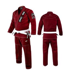 Kimono de Jiu Jitsu BJJ Gi unisexe avec logo personnalisé 450 g/m² tissage de perles Vente en gros d'usine Arts martiaux OEM - Product Image 3