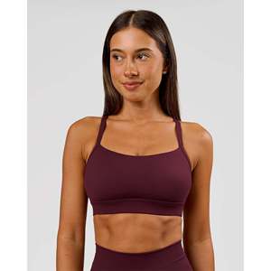 Top Deportivo Acolchado Ajustable Momentum para Yoga y Ropa Deportiva - Estampado Cherry Lacquer (D/DD/E) - Product Image 3