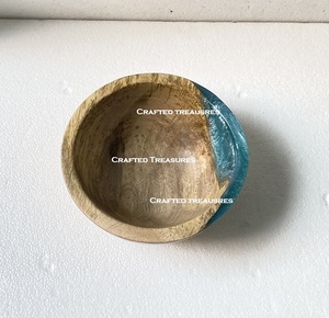 Bol en bois dernier modèle pour salade Bol en résine de bois écologique Assiettes Vaisselle Vaisselle Bol - Product Image 5