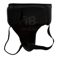 Protège-entrejambe de boxe professionnelle en cuir de haute qualité pour l'entraînement toutes saisons, vente en gros, conception de logo personnalisée OEM