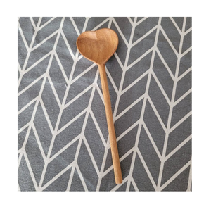 Venta al por mayor Cucharas de madera hechas a mano Mango largo Bambú Café Postre Cuchara para cocina o restaurante - Product Image 1