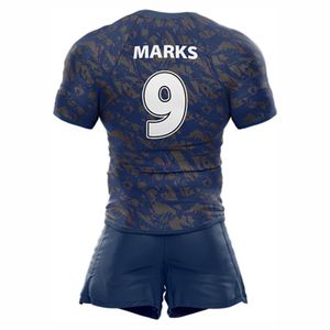 Uniformes de rugby personalizados para equipos Diseños personalizados e impresión de logotipos con sublimación - Product Image 3