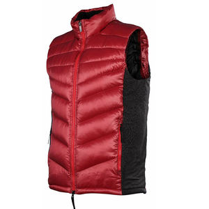 Gilet matelassé pour homme avec fermeture éclair intégrale Veste épaisse isolée sans manches pour homme Gilet matelassé d'extérieur pour l'hiver - Product Image 2