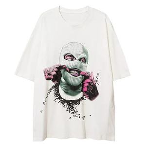 High Quality Printing Heavy <b>Weight</b> T Shirt for Men Tshirt Oversized Drop Shoulder T-shirt <b>Blank</b> Cotton Street Wear - Product Image 3