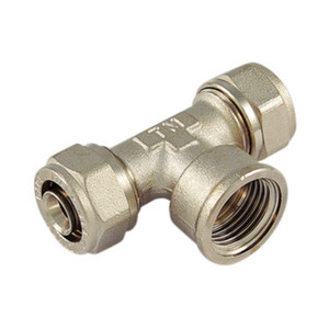 Raccordo a T F.16x1/2x16 per Multistrato - Product Image 1